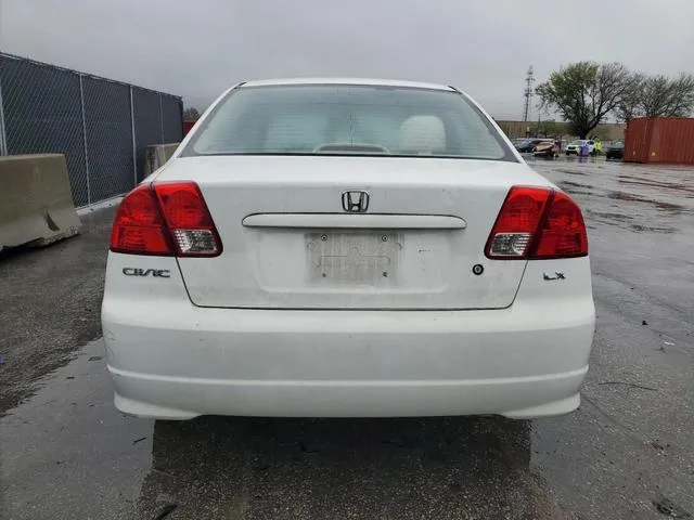 2HGES165X4H614291 2004 2004 Honda Civic- LX 6