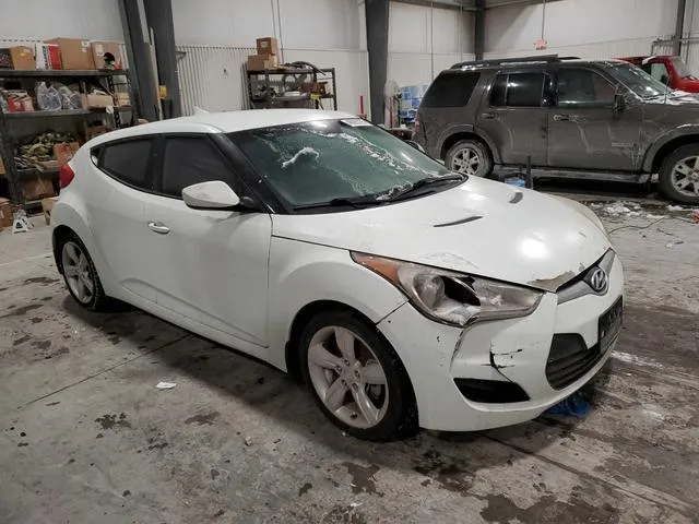 KMHTC6AD0DU109674 2013 2013 Hyundai Veloster 4