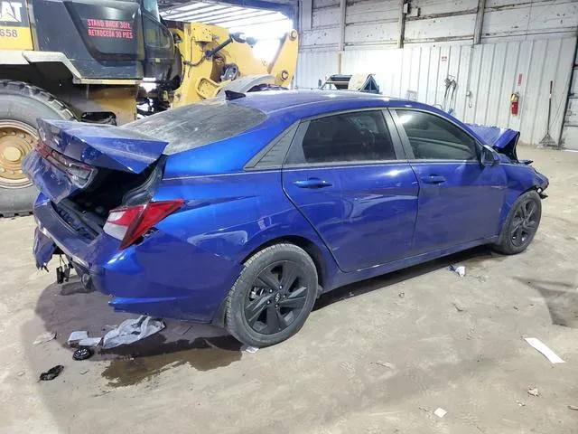 5NPLS4AG8NH085870 2022 2022 Hyundai Elantra- Sel 3