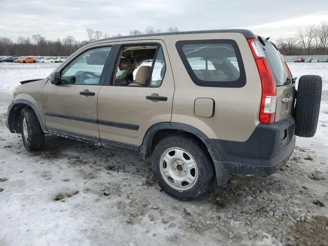 JHLRD78555C035517 2005 2005 Honda CR-V- LX 2