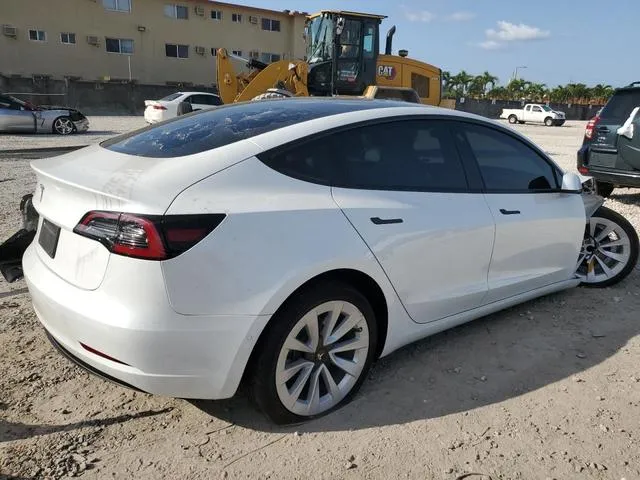 5YJ3E1EA4NF342663 2022 2022 Tesla MODEL 3 3