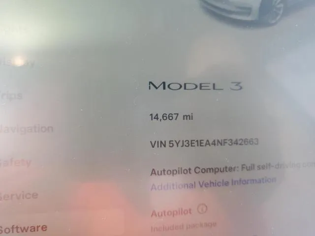 5YJ3E1EA4NF342663 2022 2022 Tesla MODEL 3 9