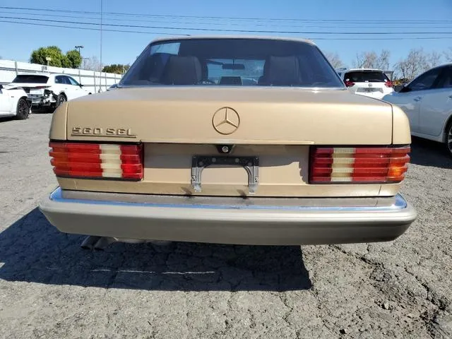 WDBCA39D1HA280016 1987 1987 Mercedes-Benz 560- Sel 6