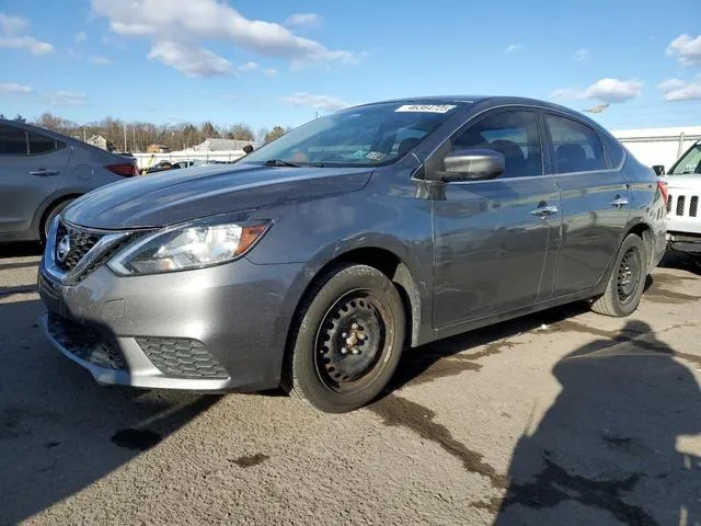 3N1AB7AP2KY225597 2019 2019 Nissan Sentra- S 1