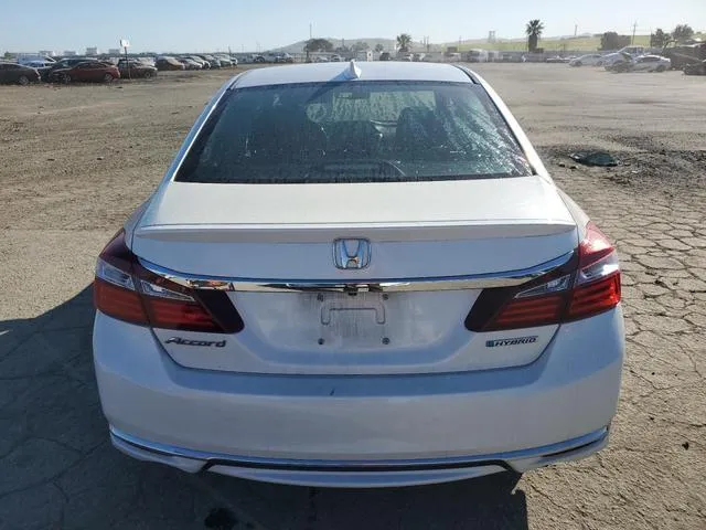 JHMCR6F56HC016303 2017 2017 Honda Accord- Hybrid Exl 6