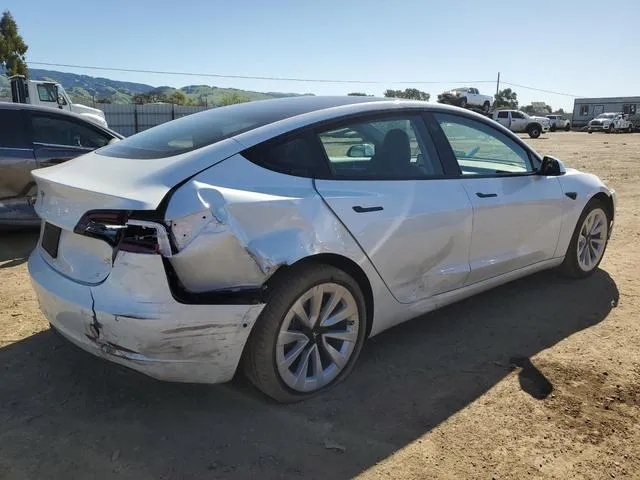 5YJ3E1EA8NF296691 2022 2022 Tesla MODEL 3 3