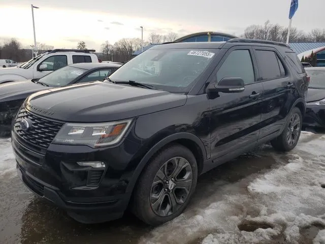 1FM5K8GT7JGC59393 2018 2018 Ford Explorer- Sport 1