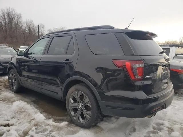 1FM5K8GT7JGC59393 2018 2018 Ford Explorer- Sport 2