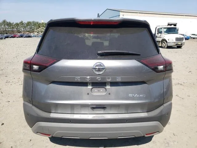 5N1AT3BBXMC756558 2021 2021 Nissan Rogue- SV 6