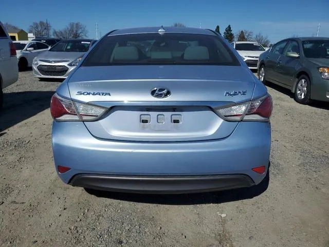 KMHEC4A45DA078355 2013 2013 Hyundai Sonata- Hybrid 6