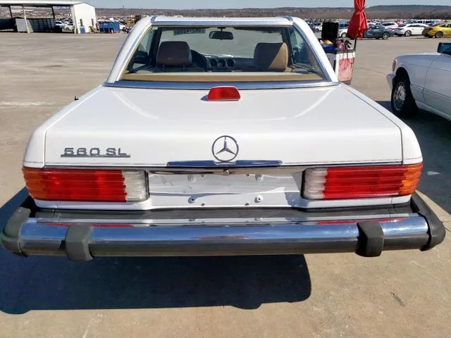 WDBBA48D8HA068748 1987 1987 Mercedes-Benz 560- SL 6