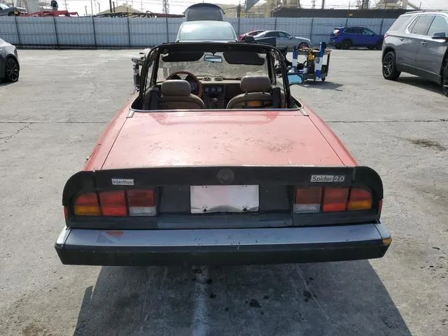 ZARBA5418E1018176 1984 1984 Alfa Romeo Veloce- 2000 Spider 6