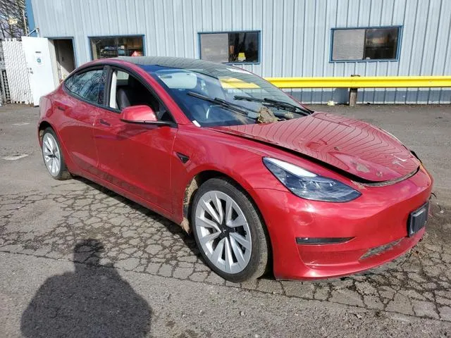 5YJ3E1EA7NF371302 2022 2022 Tesla MODEL 3 4