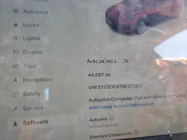 5YJ3E1EA7NF371302 2022 2022 Tesla MODEL 3 9