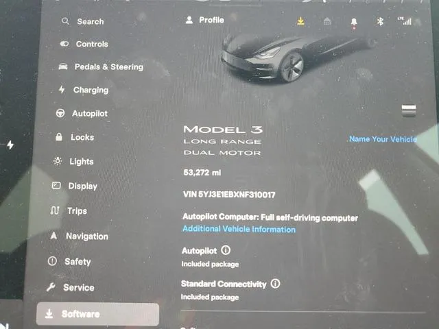 5YJ3E1EBXNF310017 2022 2022 Tesla MODEL 3 9