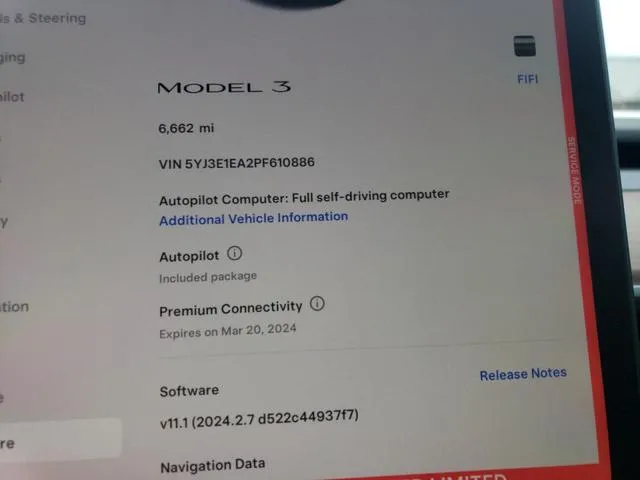 5YJ3E1EA2PF610886 2023 2023 Tesla MODEL 3 9