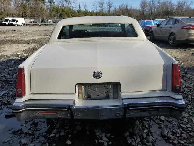 1G6EL5787FE663828 1985 1985 Cadillac Eldorado 6