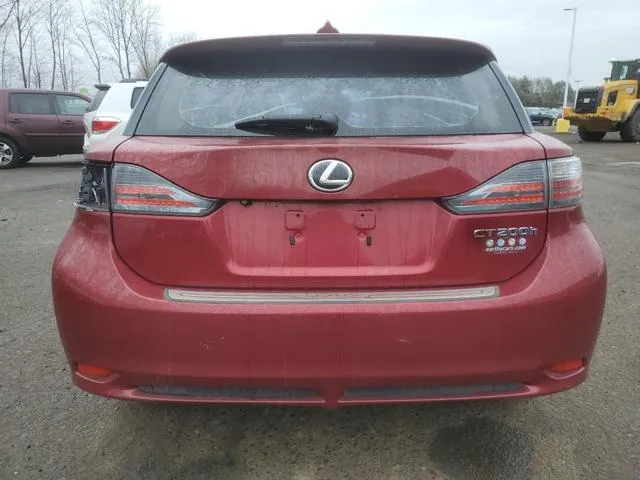 JTHKD5BH4C2057144 2012 2012 Lexus CT- 200 6