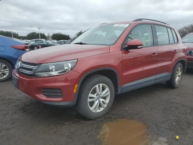 WVGBV7AX5GW056193 2016 2016 Volkswagen Tiguan- S 1