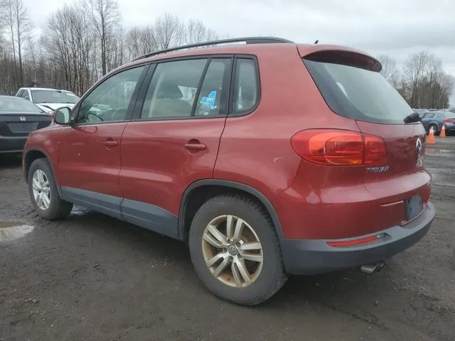 WVGBV7AX5GW056193 2016 2016 Volkswagen Tiguan- S 2