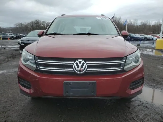 WVGBV7AX5GW056193 2016 2016 Volkswagen Tiguan- S 5