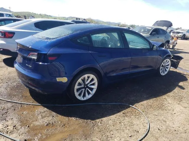 5YJ3E1EB7NF144202 2022 2022 Tesla MODEL 3 3