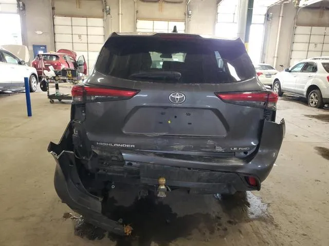 5TDBZRBHXLS004645 2020 2020 Toyota Highlander- L 6