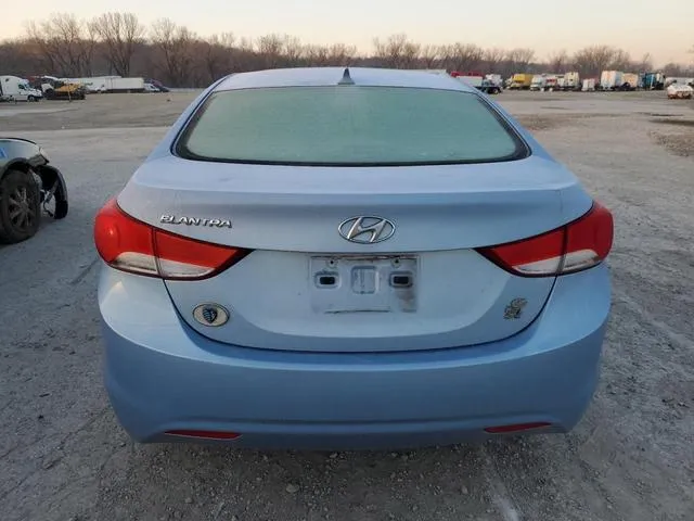 KMHDH4AE0BU143467 2011 2011 Hyundai Elantra- Gls 6