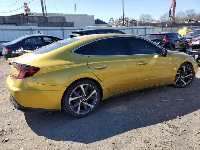 5NPEJ4J21MH066379 2021 2021 Hyundai Sonata- Sel Plus 3