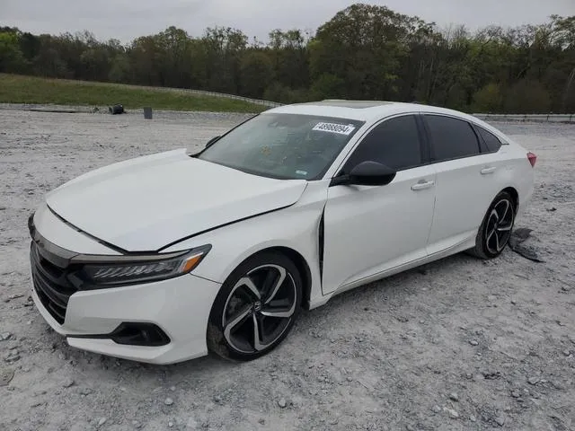 1HGCV2F36MA029144 2021 2021 Honda Accord- Sport 1