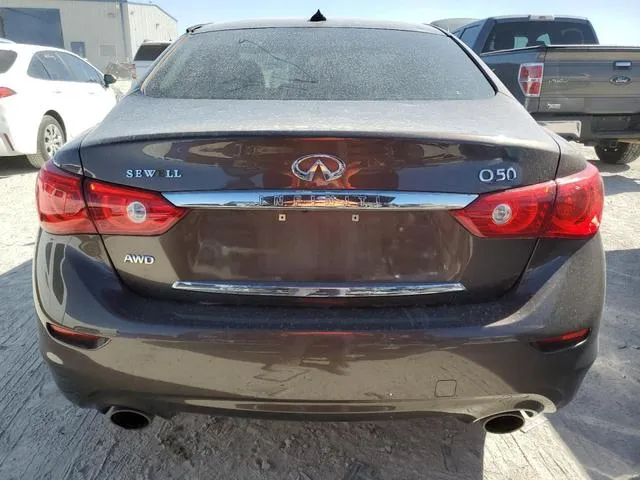 JN1BV7AR6EM707493 2014 2014 Infiniti Q50- Base 6