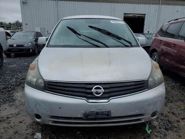 5N1BV28U58N120335 2008 2008 Nissan Quest- S 5