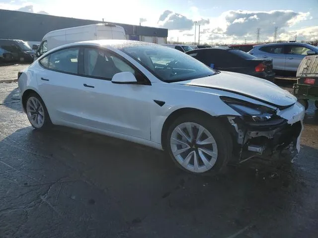 5YJ3E1EA0NF188078 2022 2022 Tesla MODEL 3 4