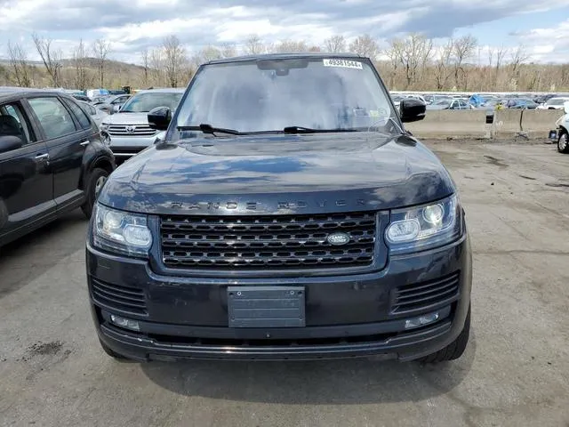 SALGS2VF4GA253370 2016 2016 Land Rover Range Rover- Hse 5