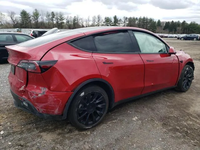 7SAYGDEE8NF393977 2022 2022 Tesla MODEL Y 3