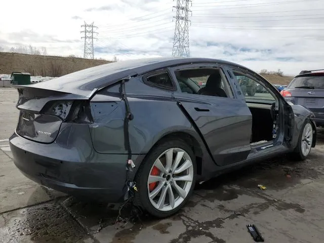 5YJ3E1EC8NF330842 2022 2022 Tesla MODEL 3 3