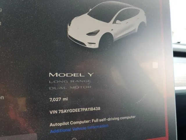 7SAYGDEE7PA118438 2023 2023 Tesla MODEL Y 9