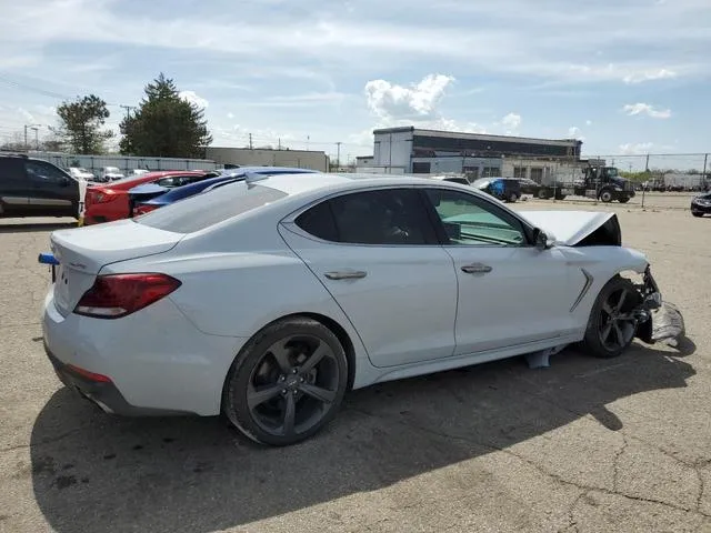 KMTG44LA4KU025592 2019 2019 Genesis G70- Prestige 3