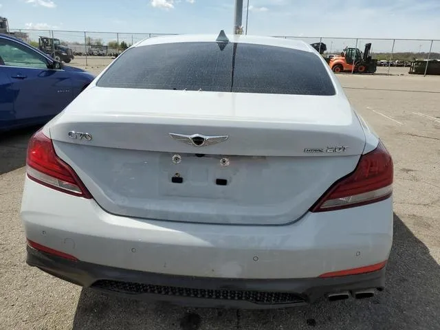 KMTG44LA4KU025592 2019 2019 Genesis G70- Prestige 6