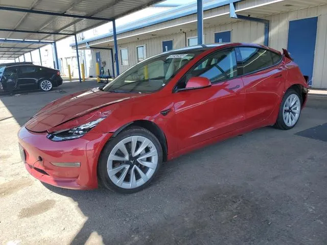 5YJ3E1EB0NF304999 2022 2022 Tesla MODEL 3 1