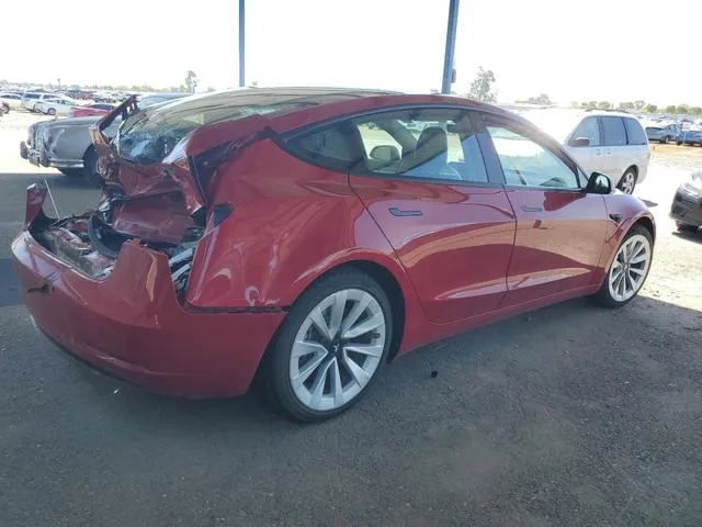 5YJ3E1EB0NF304999 2022 2022 Tesla MODEL 3 3