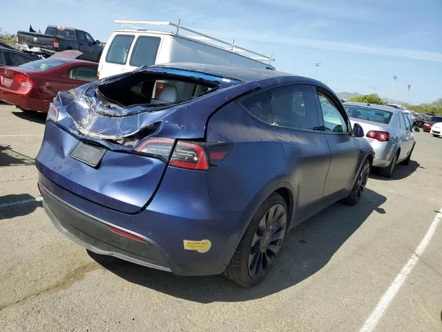 7SAYGDEF8NF529887 2022 2022 Tesla MODEL Y 3