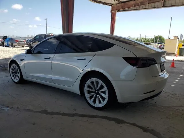 5YJ3E1EA3NF325952 2022 2022 Tesla MODEL 3 2