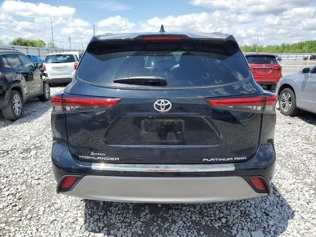 5TDFZRBH8NS169369 2022 2022 Toyota Highlander- Platinum 6