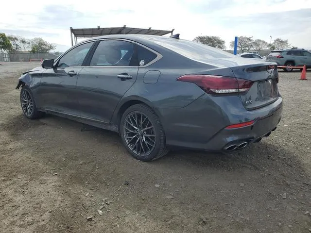 KMHGN4JB6JU230459 2018 2018 Genesis G80- Sport 2