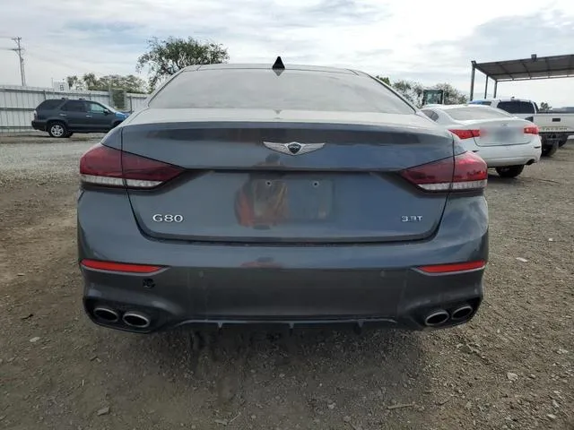 KMHGN4JB6JU230459 2018 2018 Genesis G80- Sport 6