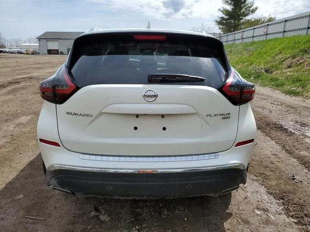 5N1AZ2DS0NC125714 2022 2022 Nissan Murano- Platinum 6