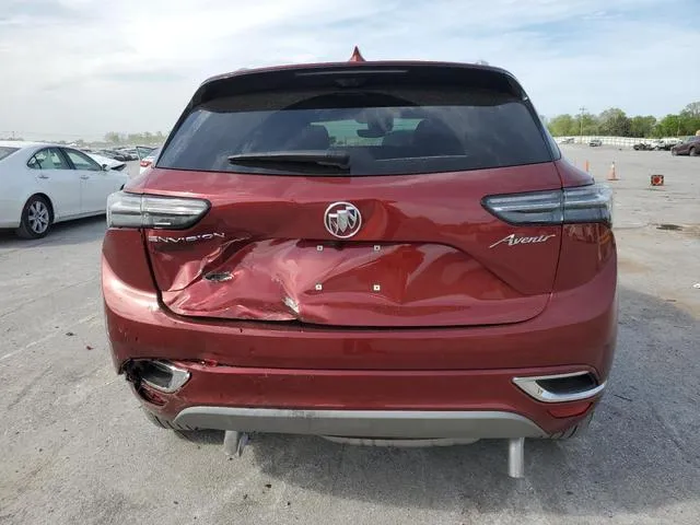 LRBFZRR45PD029716 2023 2023 Buick Envision- Avenir 6