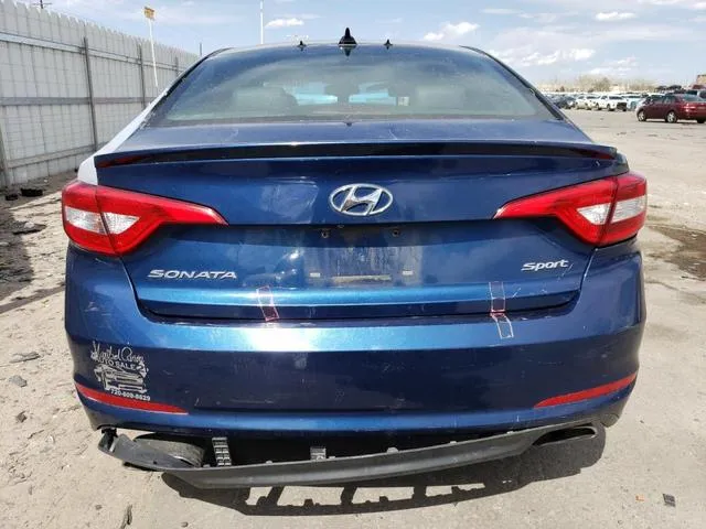 5NPE34AFXHH440040 2017 2017 Hyundai Sonata- Sport 6