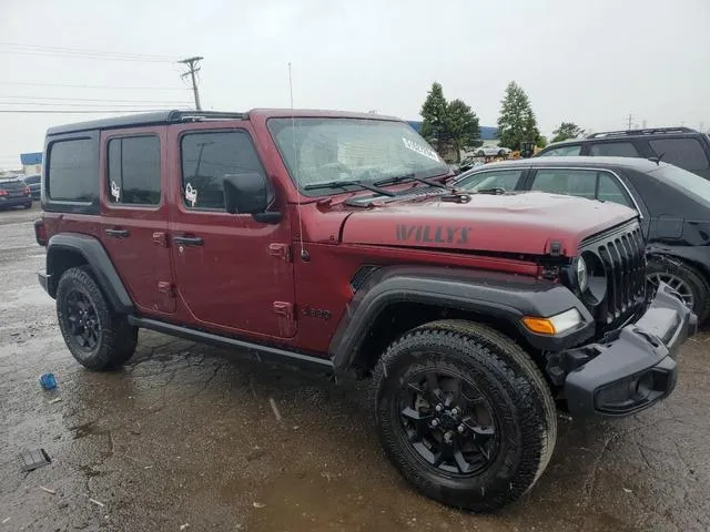 1C4HJXDG4MW575110 2021 2021 Jeep Wrangler- Sport 4